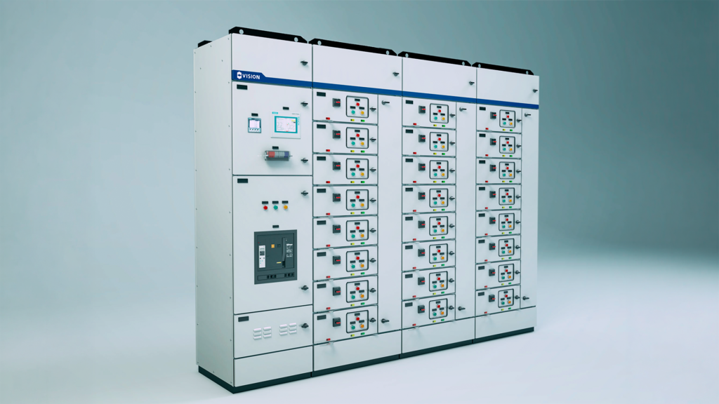 3D render of the Viplus electrical panel (CCM), VISION Group