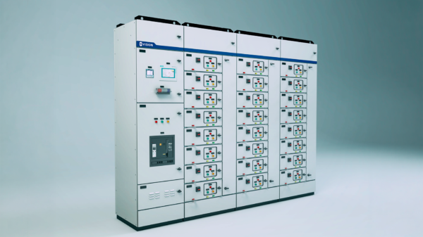 3D render of the Viplus electrical panel (CCM), VISION Group